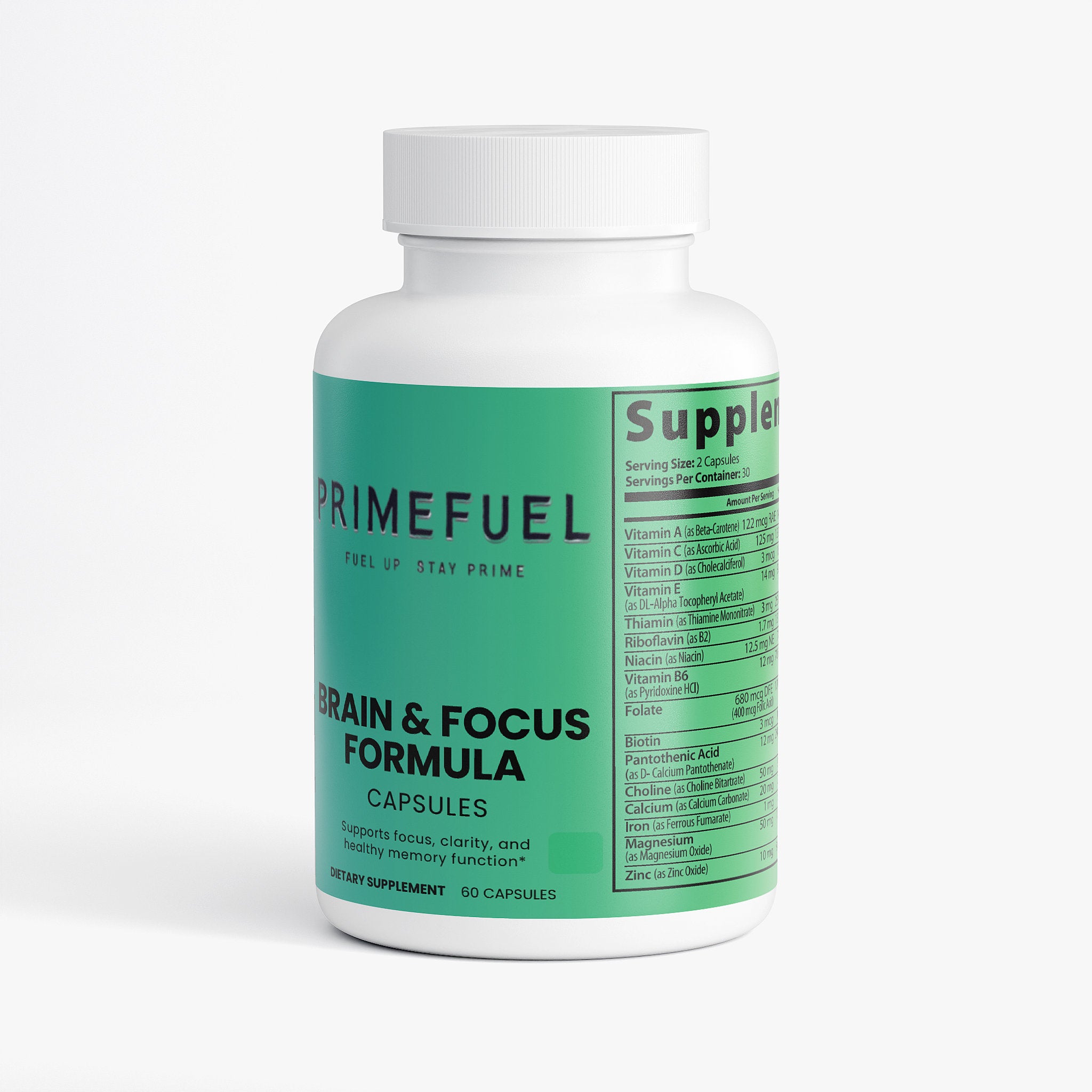 Primefuel Brain & Focus Formula
