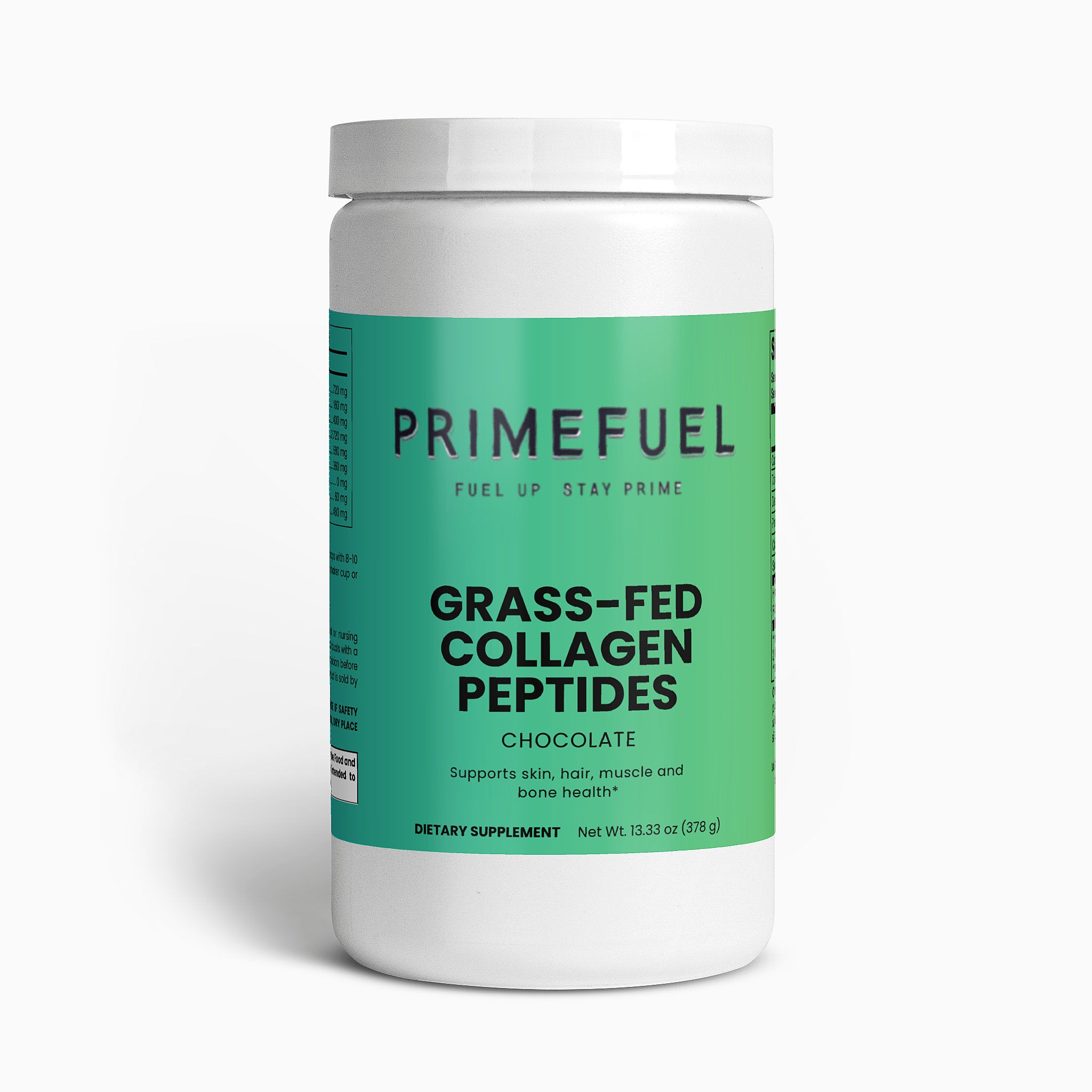 Primefuel Grass-Fed Collagen Peptides Powder (Chocolate)