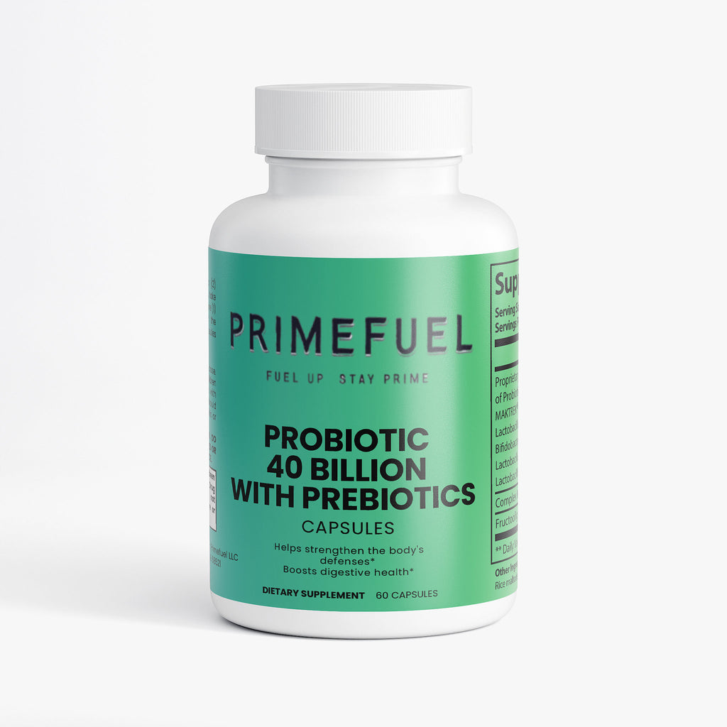 Primefuel Probiotic 40 Billion with Prebiotics