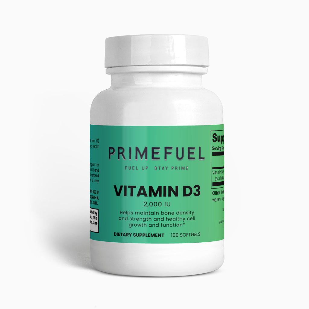 Primefuel Vitamin D3 2,000 IU