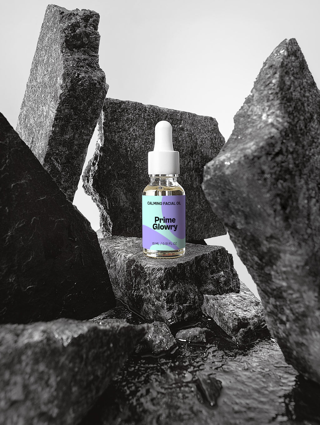 PrimeGlowry Calming Facial Oil