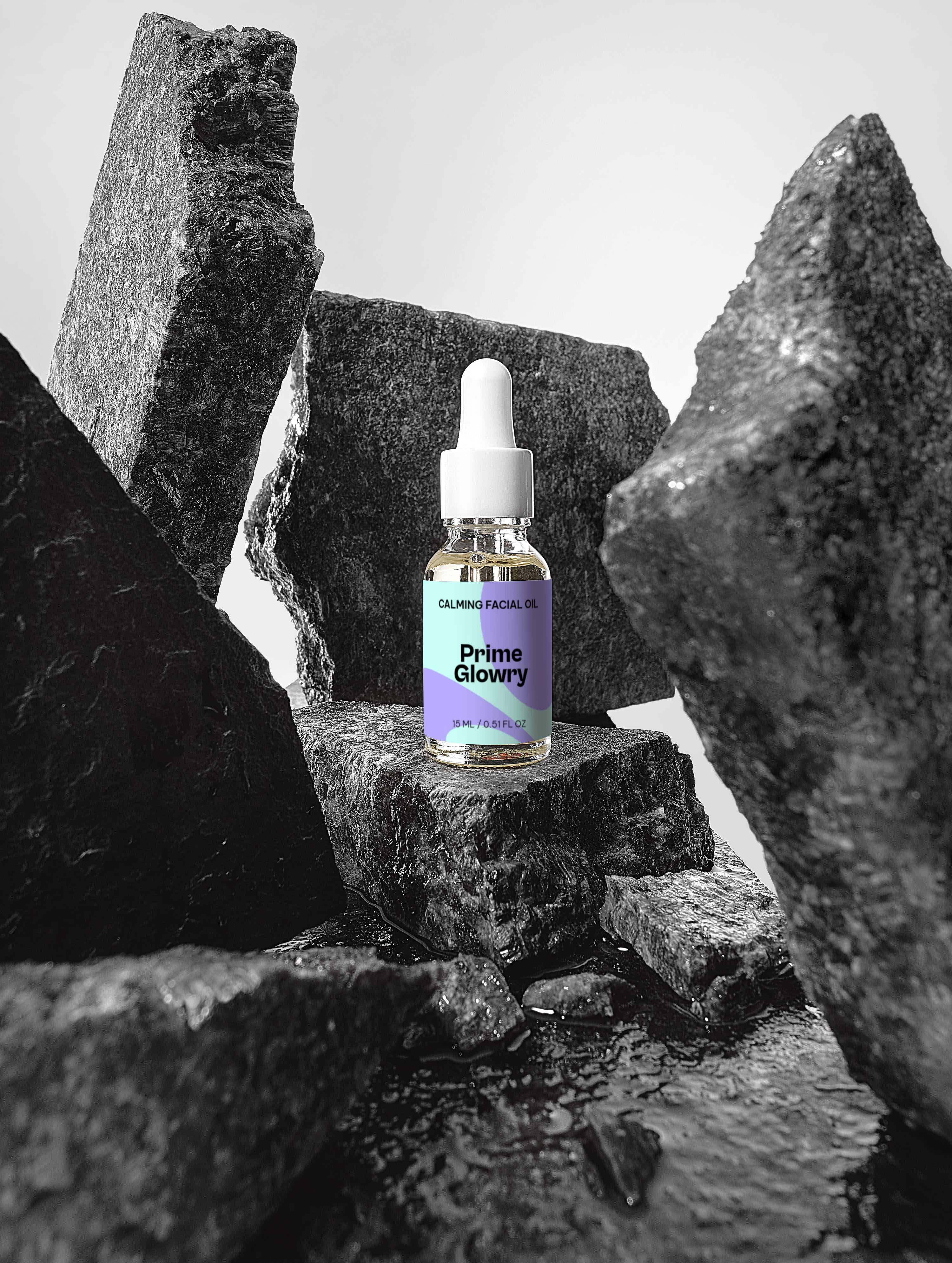 PrimeGlowry Calming Facial Oil