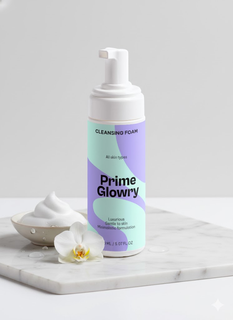 PrimeGlowry Cleansing Foam