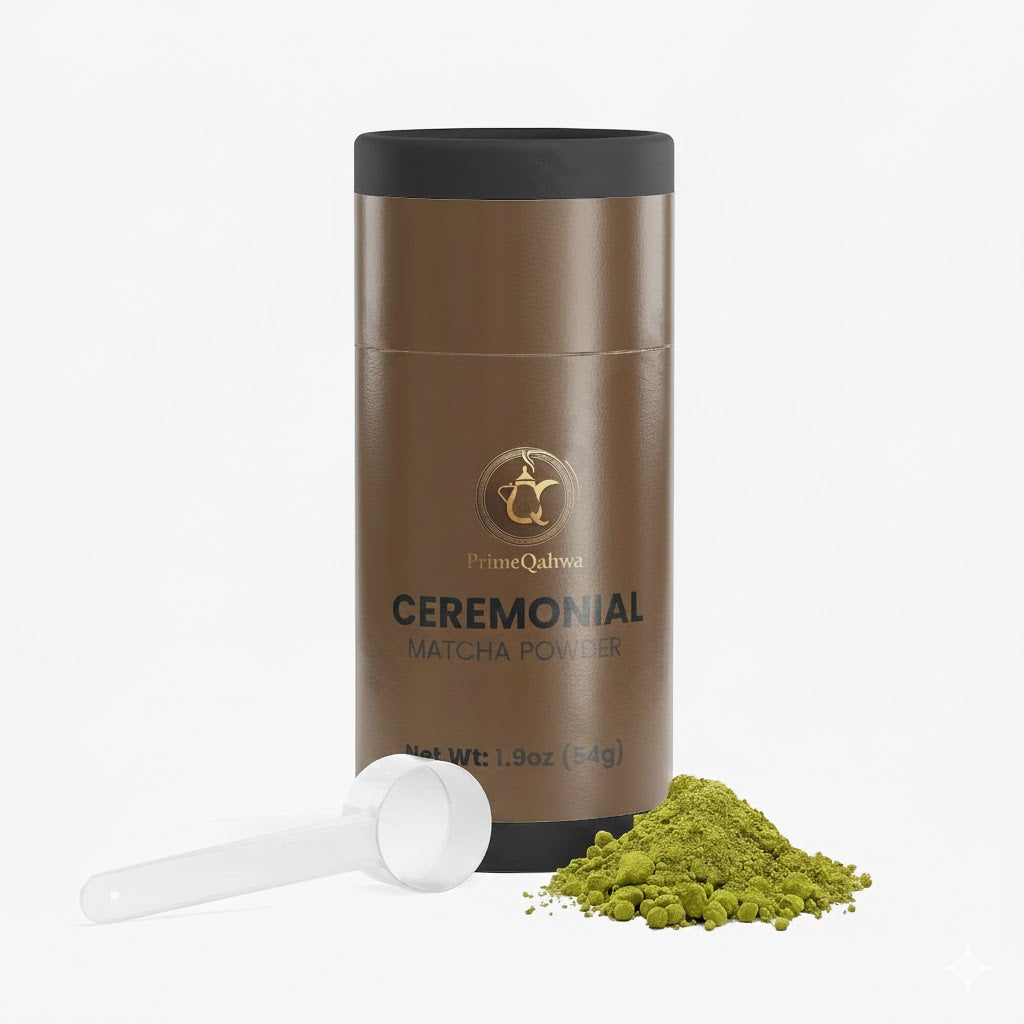 PrimeQahwa Ceremonial Matcha Powder