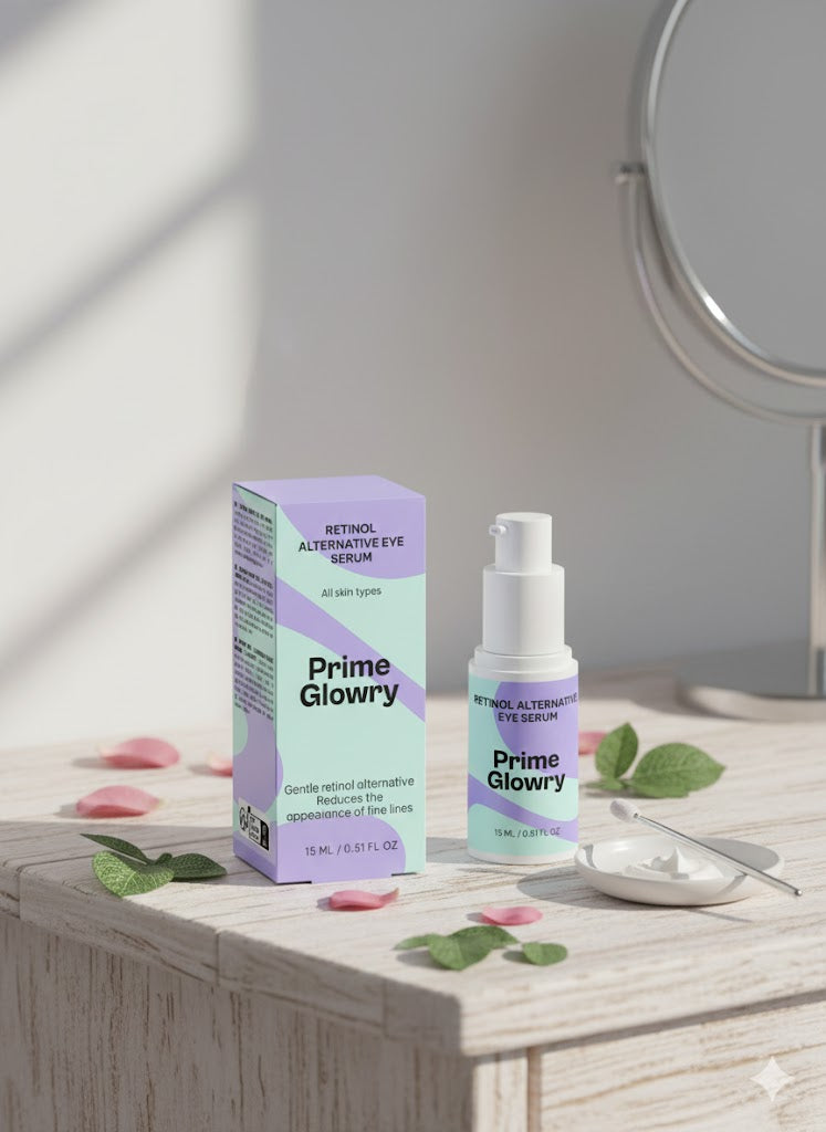 PrimeGlowry Retinol Alternative Eye Serum