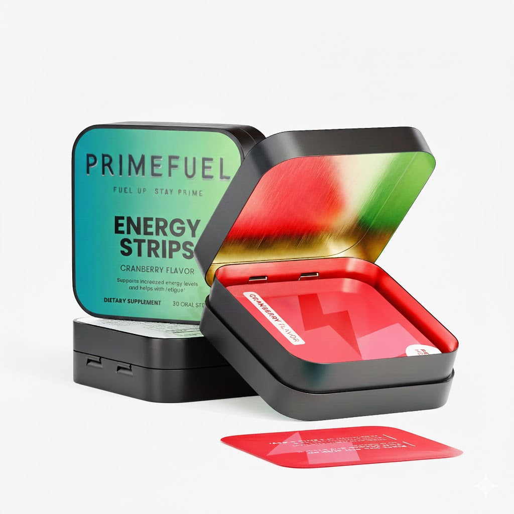 Primefuel Energy Strips (Cranberry)