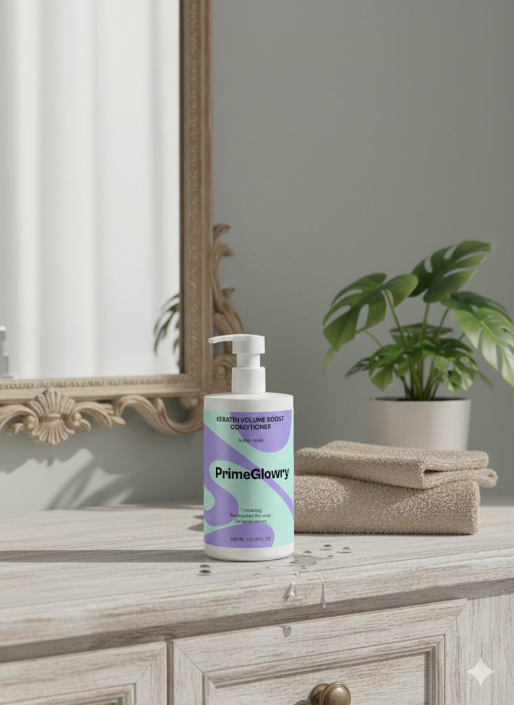 PrimeGlowry Keratin Volume Boost Conditioner