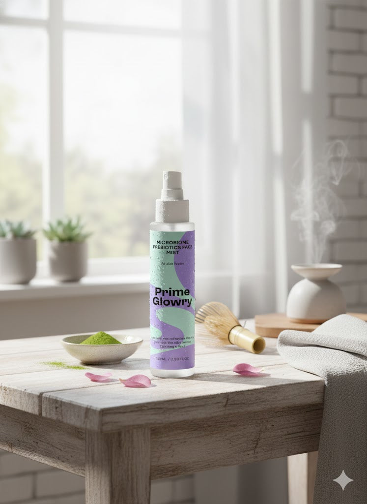 PrimeGlowry Microbiome Prebiotics Face Mist
