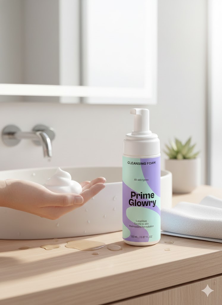 PrimeGlowry Cleansing Foam