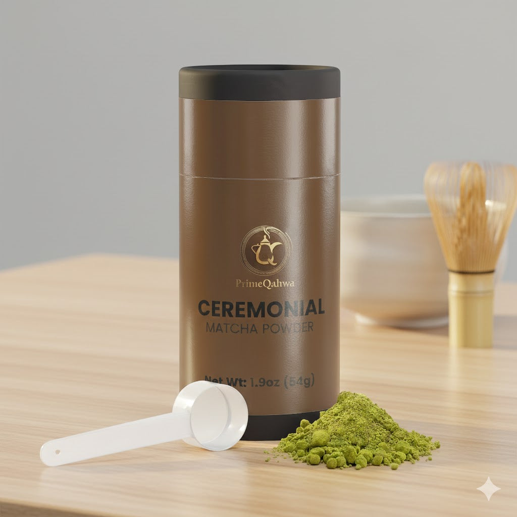 PrimeQahwa Ceremonial Matcha Powder