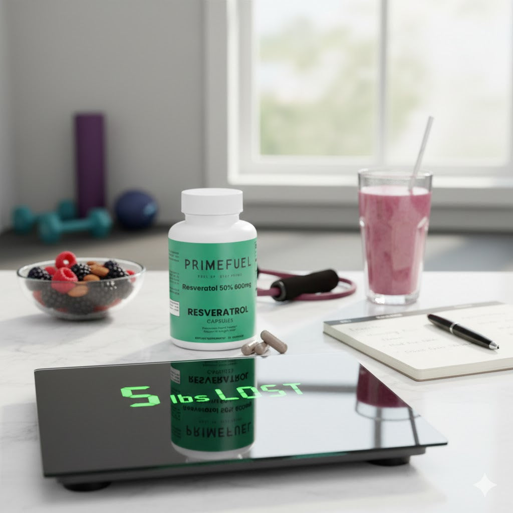 Primefuel Resveratrol 50% 600mg