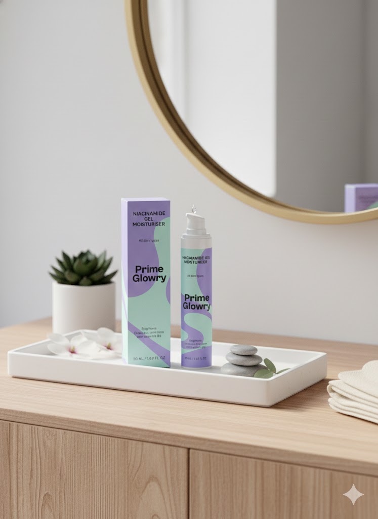 PrimeGlowry Niacinamide Gel Moisturiser