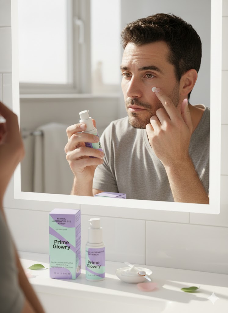 PrimeGlowry Retinol Alternative Eye Serum