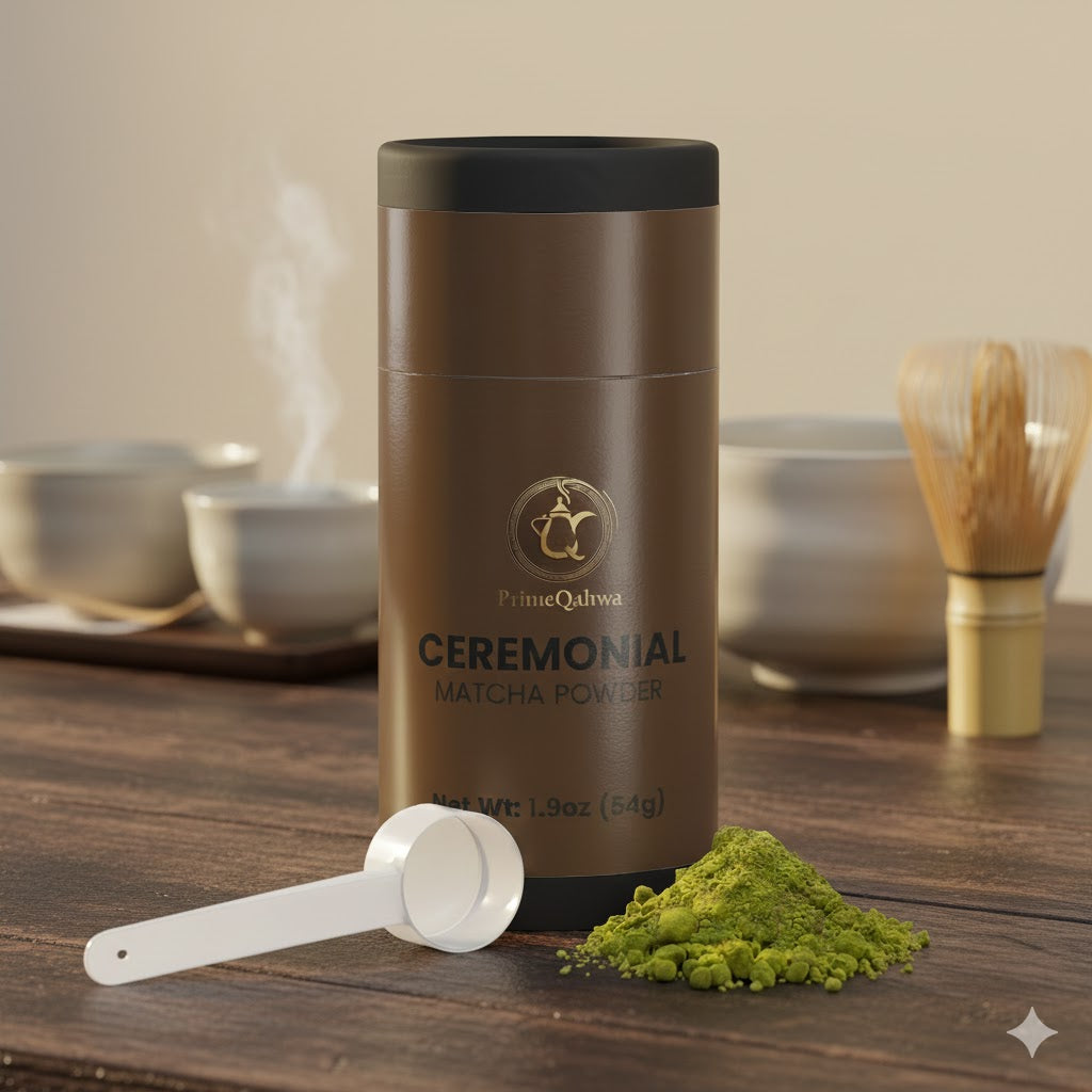 PrimeQahwa Ceremonial Matcha Powder