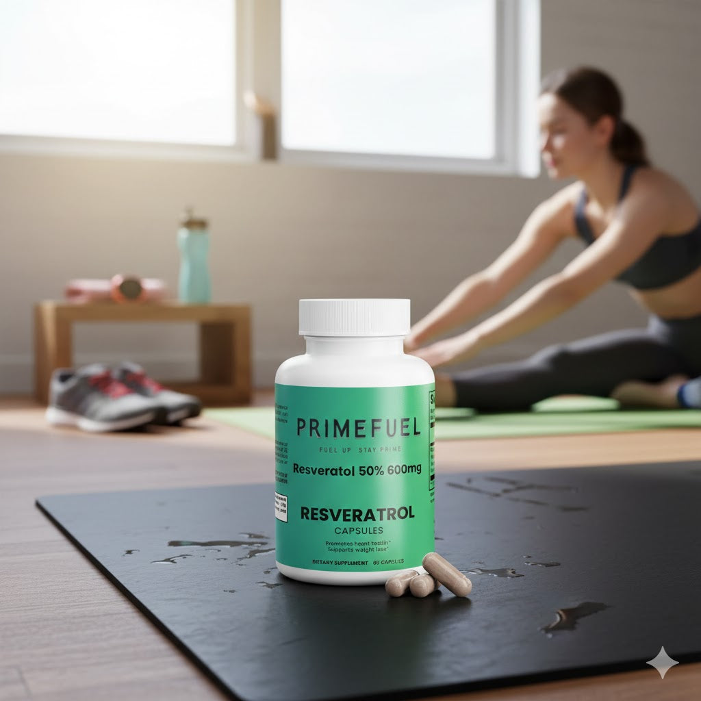 Primefuel Resveratrol 50% 600mg