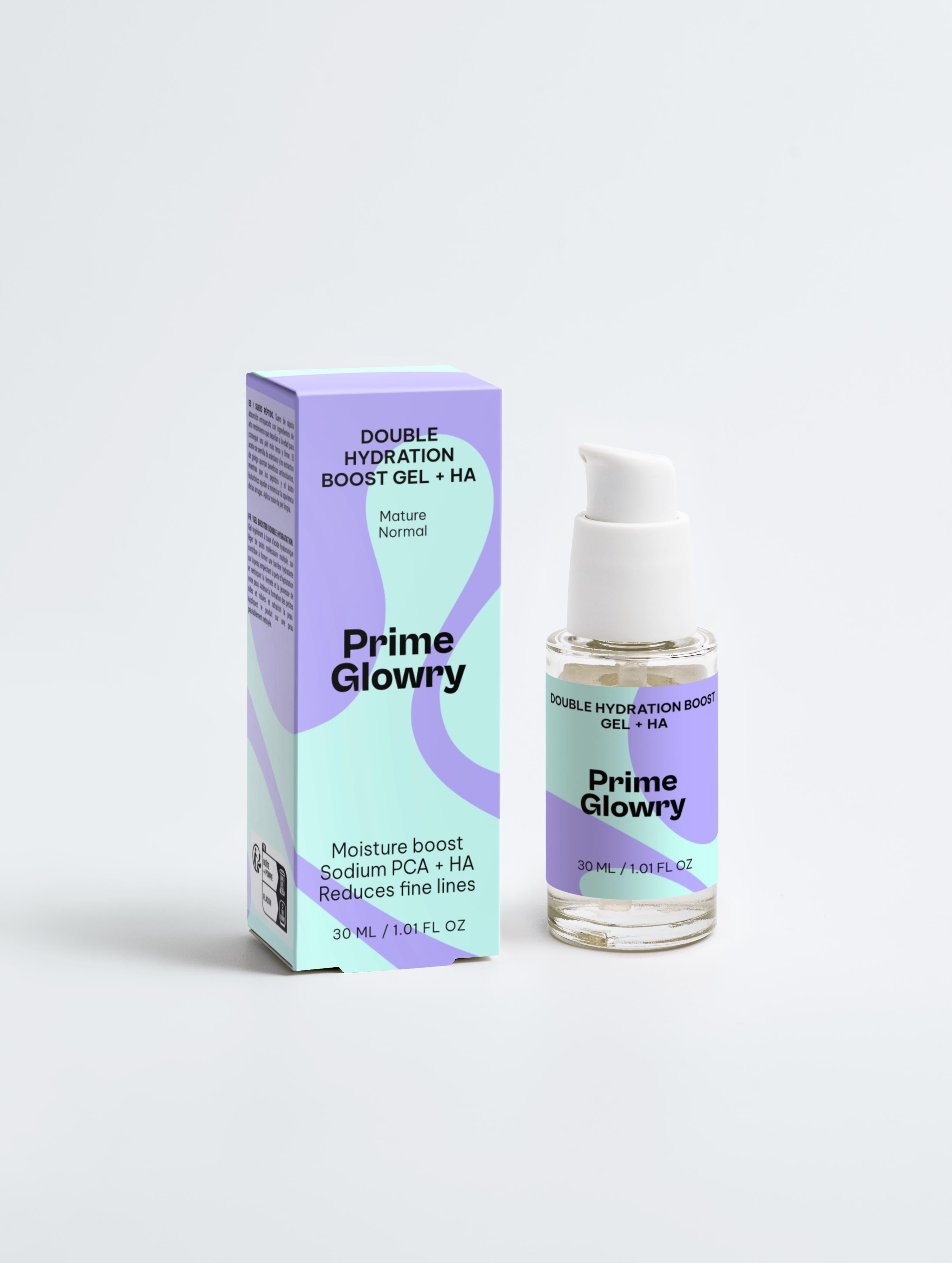 جل برايم غلوري المعزز للترطيب المزدوج + حمض الهيالورونيك