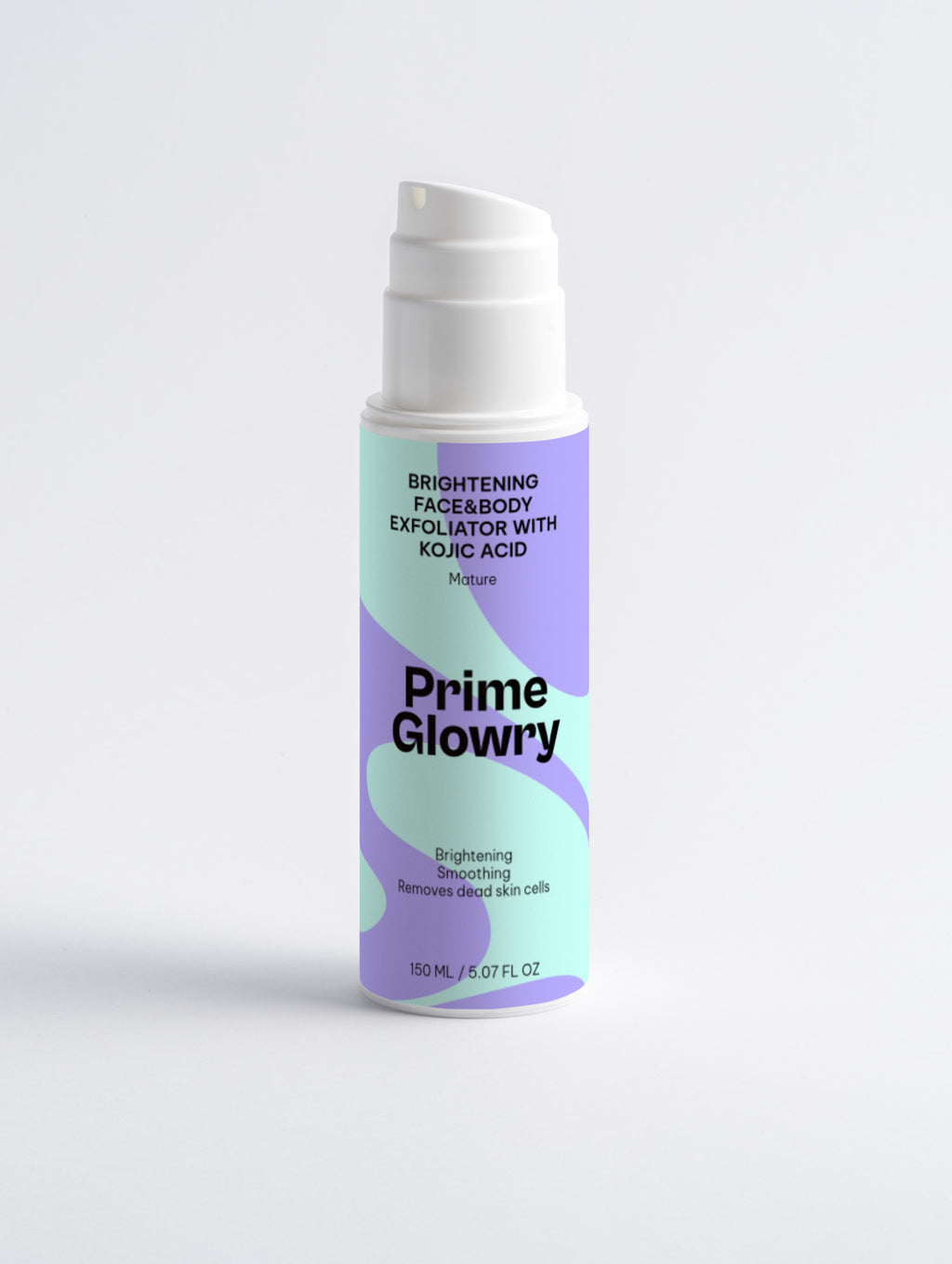 PrimeGlowy Brightening Face&Body Exfoliator with Kojic Acid