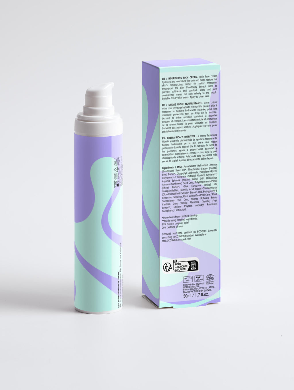 PrimeGlowry Nourishing Rich Cream, Fragrance Free