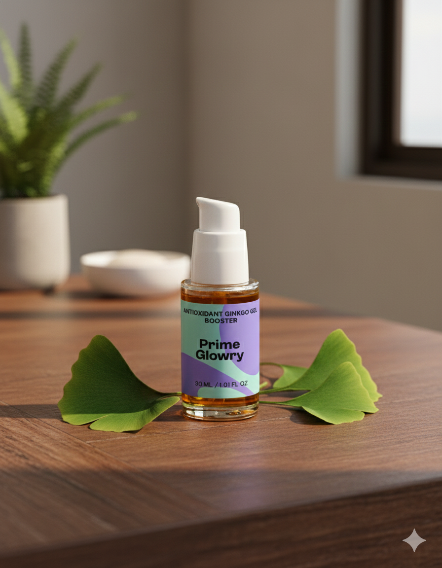 PrimeGlowry Antioxidant Ginkgo Gel Booster