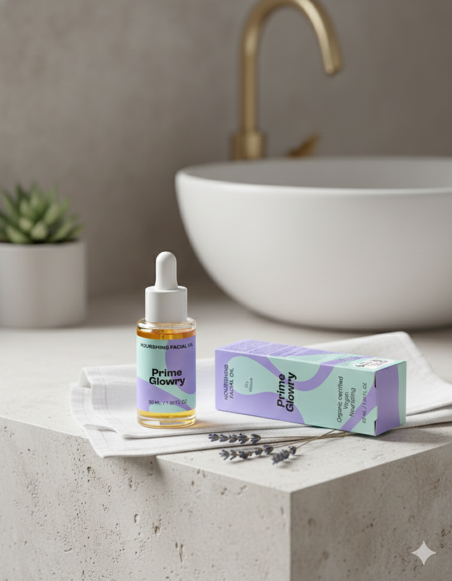 PrimeGlowry Nourishing Facial Oil
