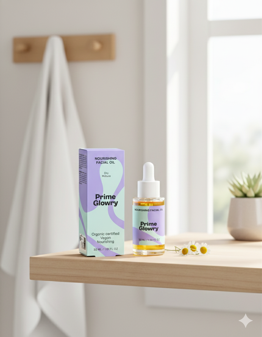 PrimeGlowry Nourishing Facial Oil