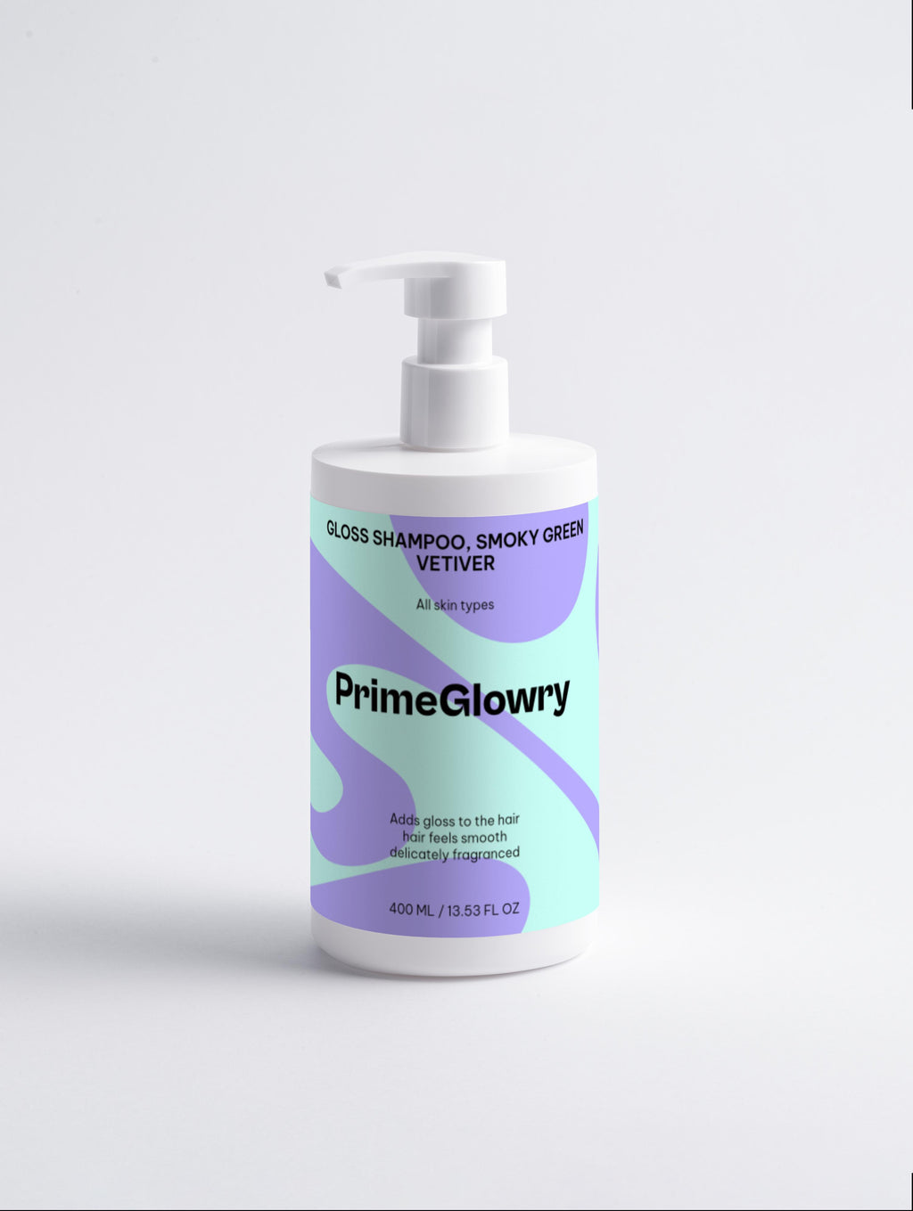 PrimeGlowry Gloss Shampoo, Smoky Green Vetiver