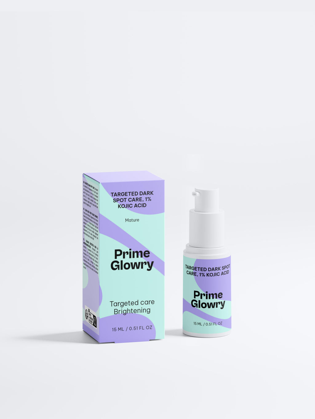 PrimeGlowry Targeted Dark Spot Care, 1% Kojic Acid