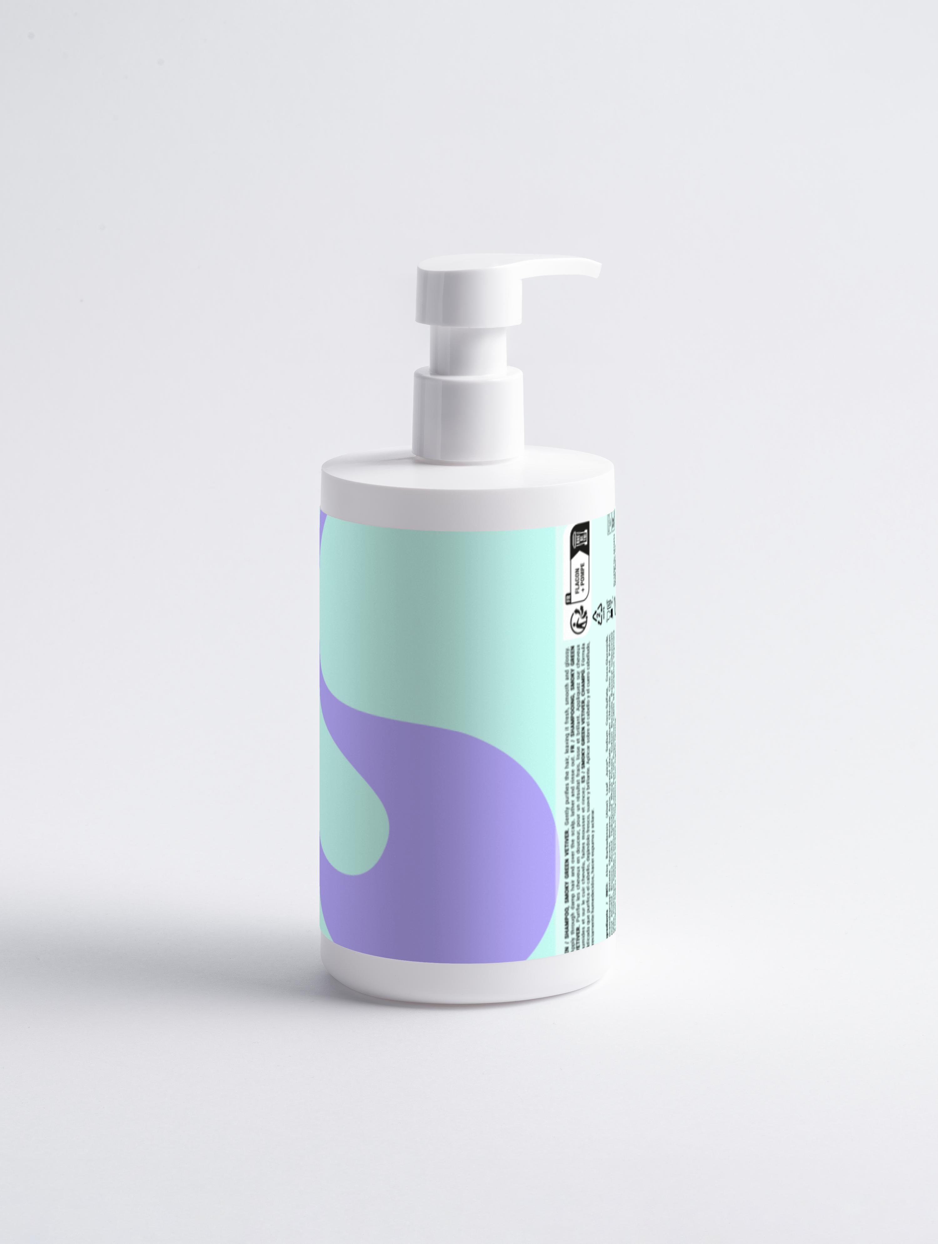 PrimeGlowry Gloss Shampoo, Smoky Green Vetiver
